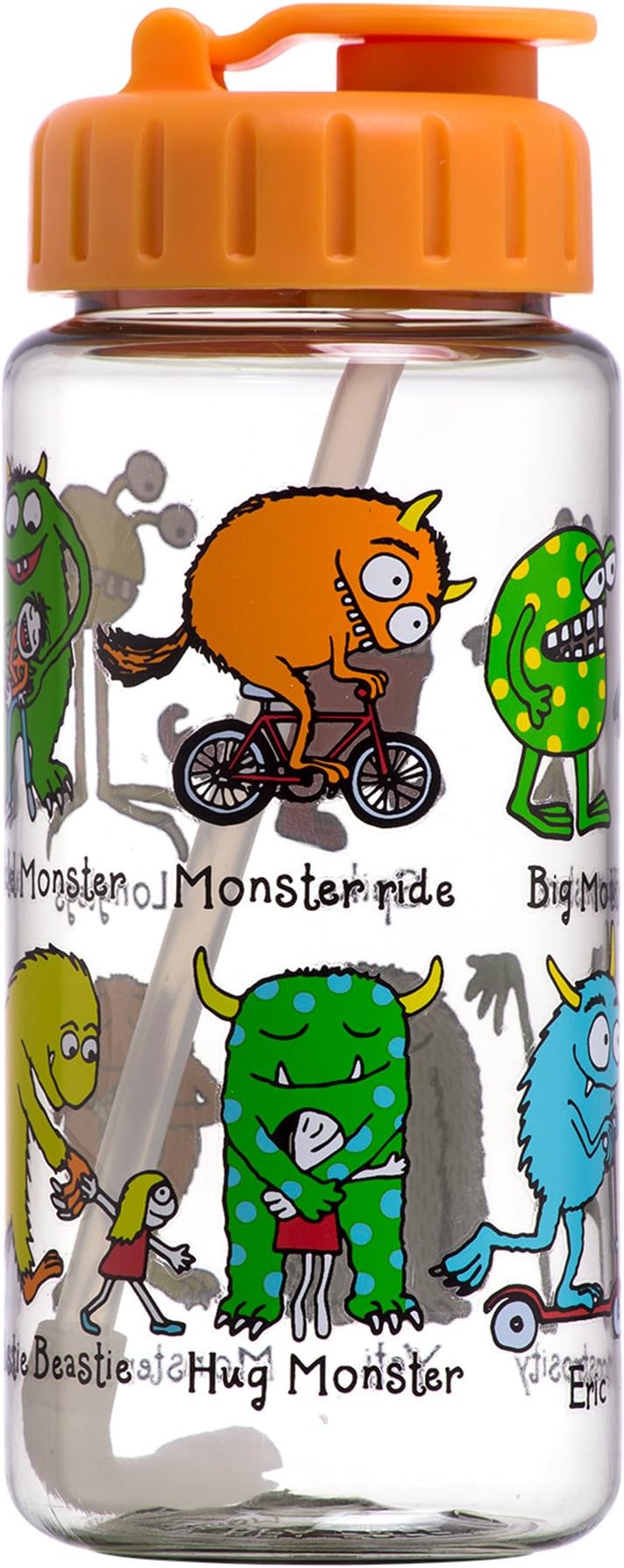 Tyrrell KatzMonsters Design Drinking Bottle with straw