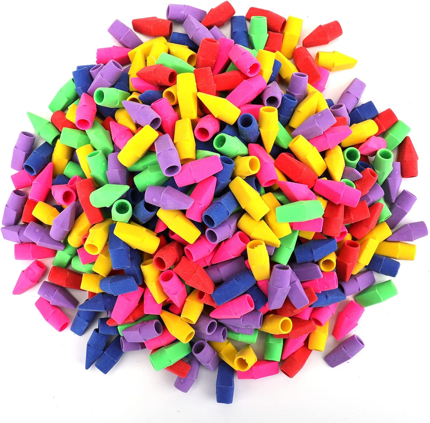 Nicunom 540 Pack Pencil Eraser Caps, Pencil Eraser Toppers