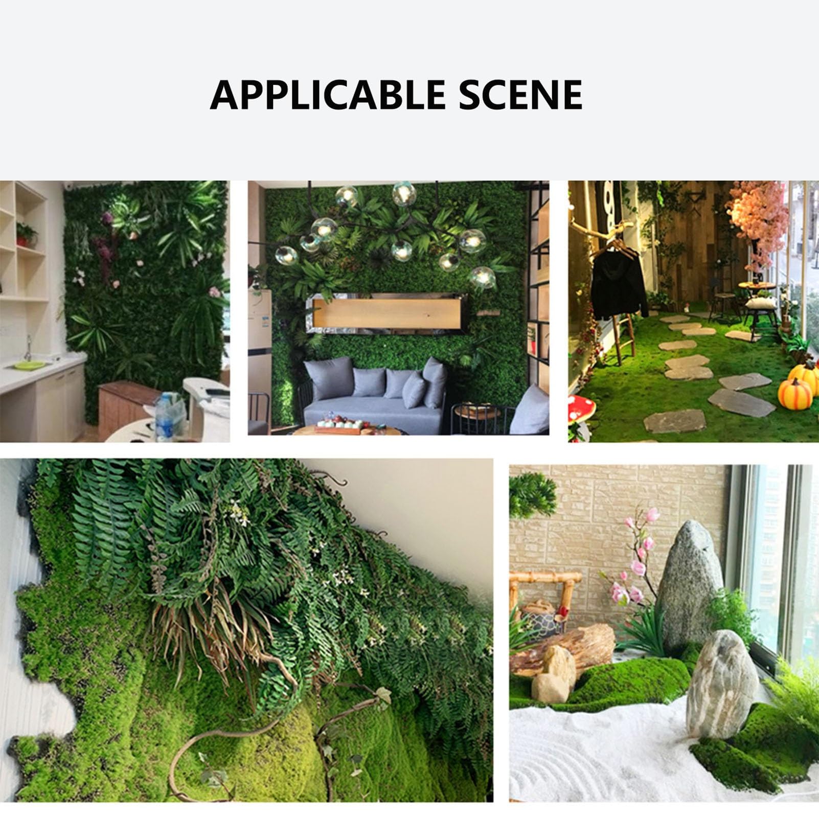 Kunstrasen Landschaft Grasmatten Kunstgras, Grasmauer DIY ZXGZBDY