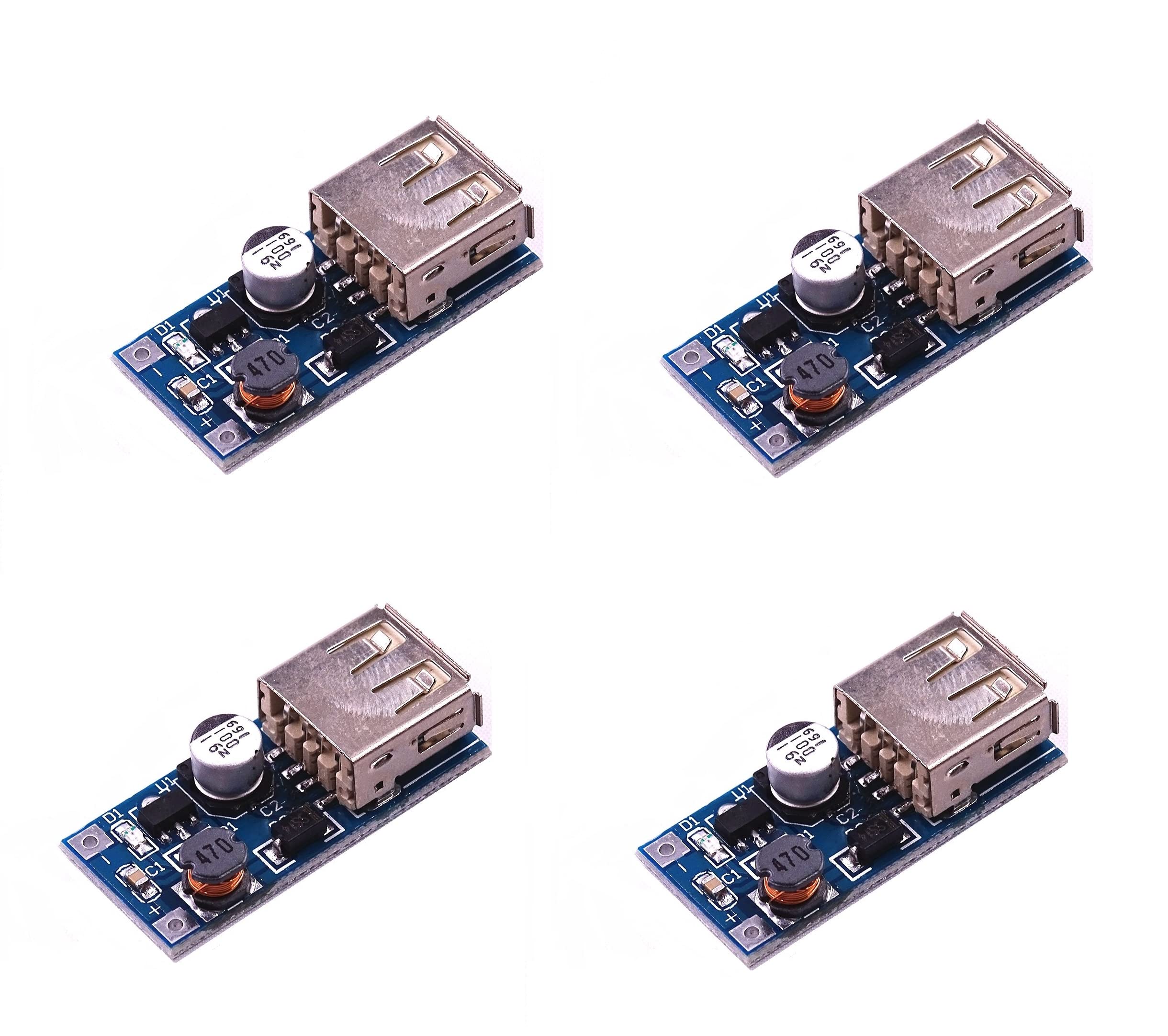xcluma 0.9V ~ 5V to 5V 600MA USB Output Step UP Power Mini DC-DC Boost Converter (Pack of 4) (B09TSWXP34) Amazon Price History, Amazon Price Tracker