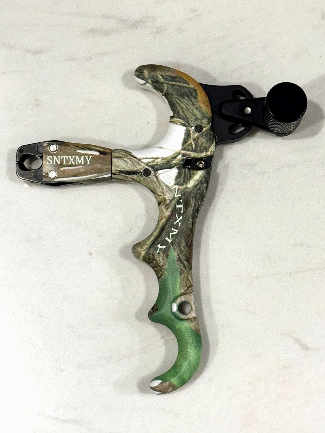 sntxmy Bow Release for Compound Bow 360° Rotatable Thumb Release for Compound Bow Archery Trigger Release