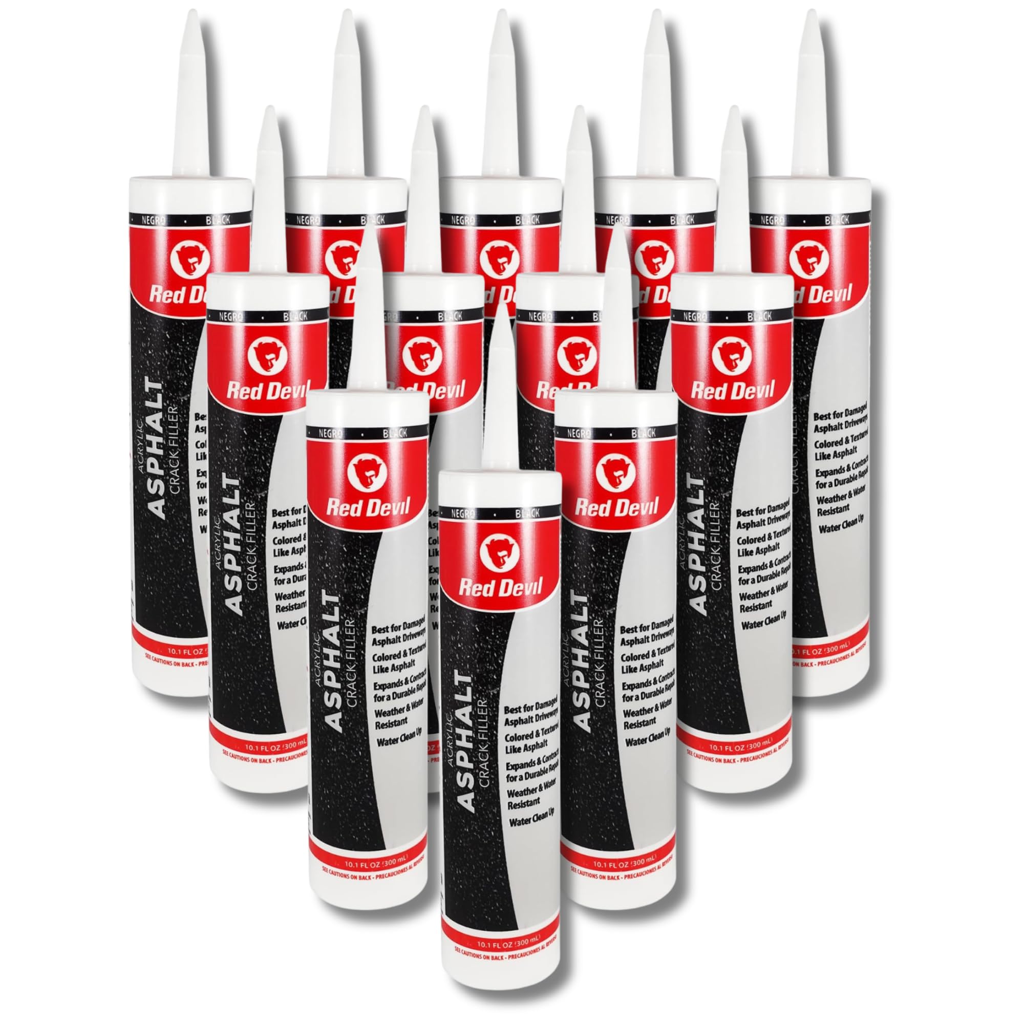 Amazon.com: Red Devil 063712 Asphalt Crack Filler Sealant
