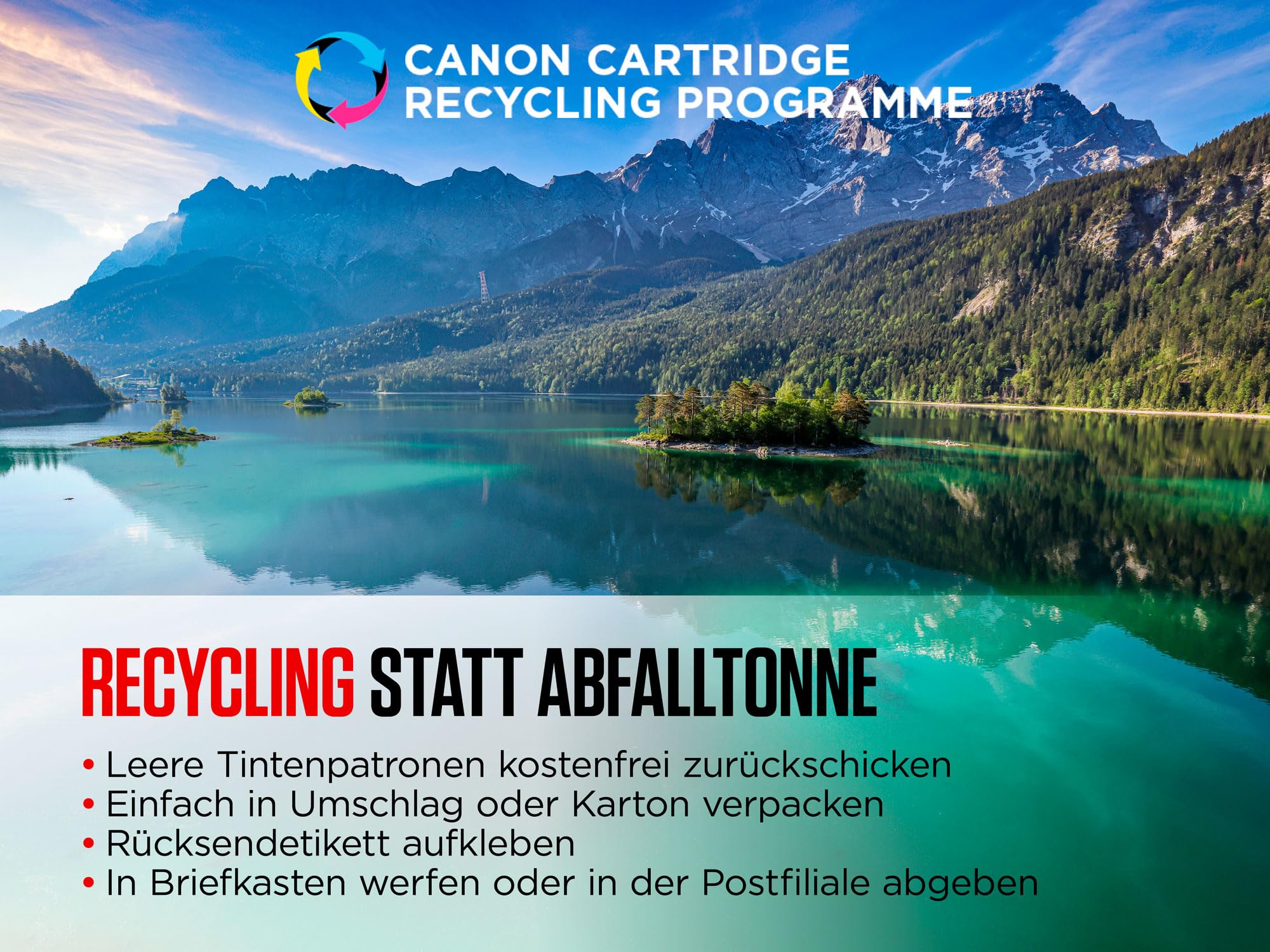 Canon PIXMA TS7650i Multifunktionsdrucker 3in1 Tintenstrahl A4 Touch LCD WLAN Duplexdruck Weiß