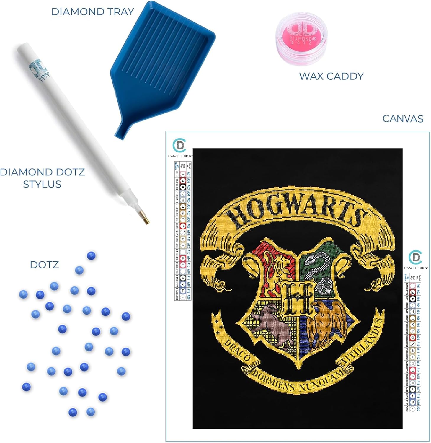 Diamond Art KIT HOGW Crest