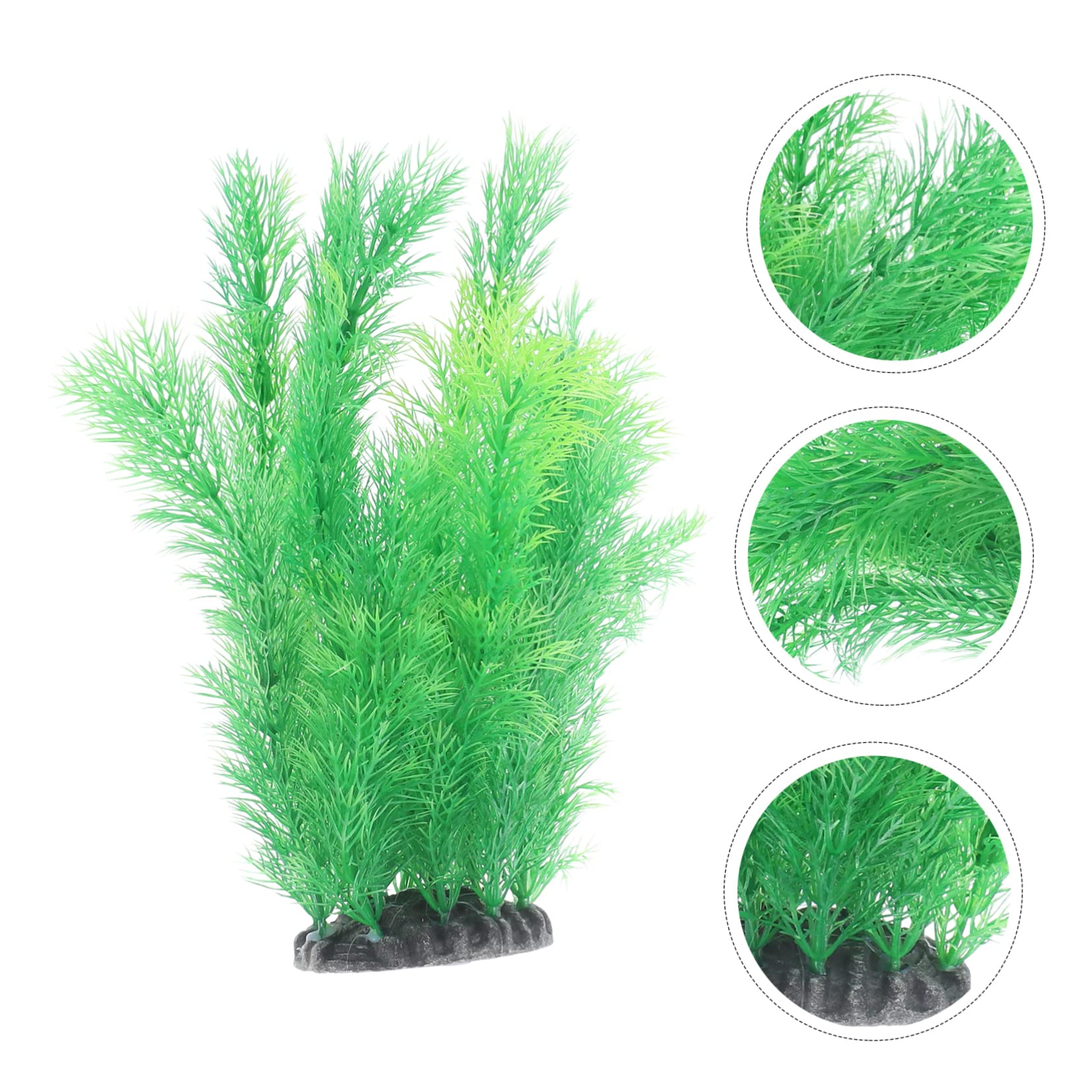 Sosoport 5St Aquarienlandschaft kunstpflanze kunstplflanze Home Decor Aquarienzubehör Artificial Plant Aquariumzubehör Aquariendekoration groß Gefälschte Pflanzen Aquarienpflanzen Plastik