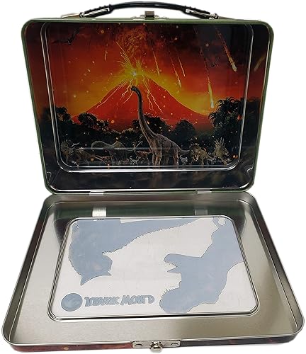 Miniatura 2 de Jurassic Park XL - Fiambrera de lata con ventana