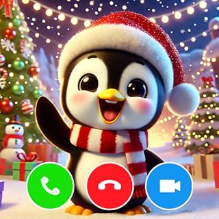 Christmas Penguin Video Call Prank: Adorable Holiday Fake Call
