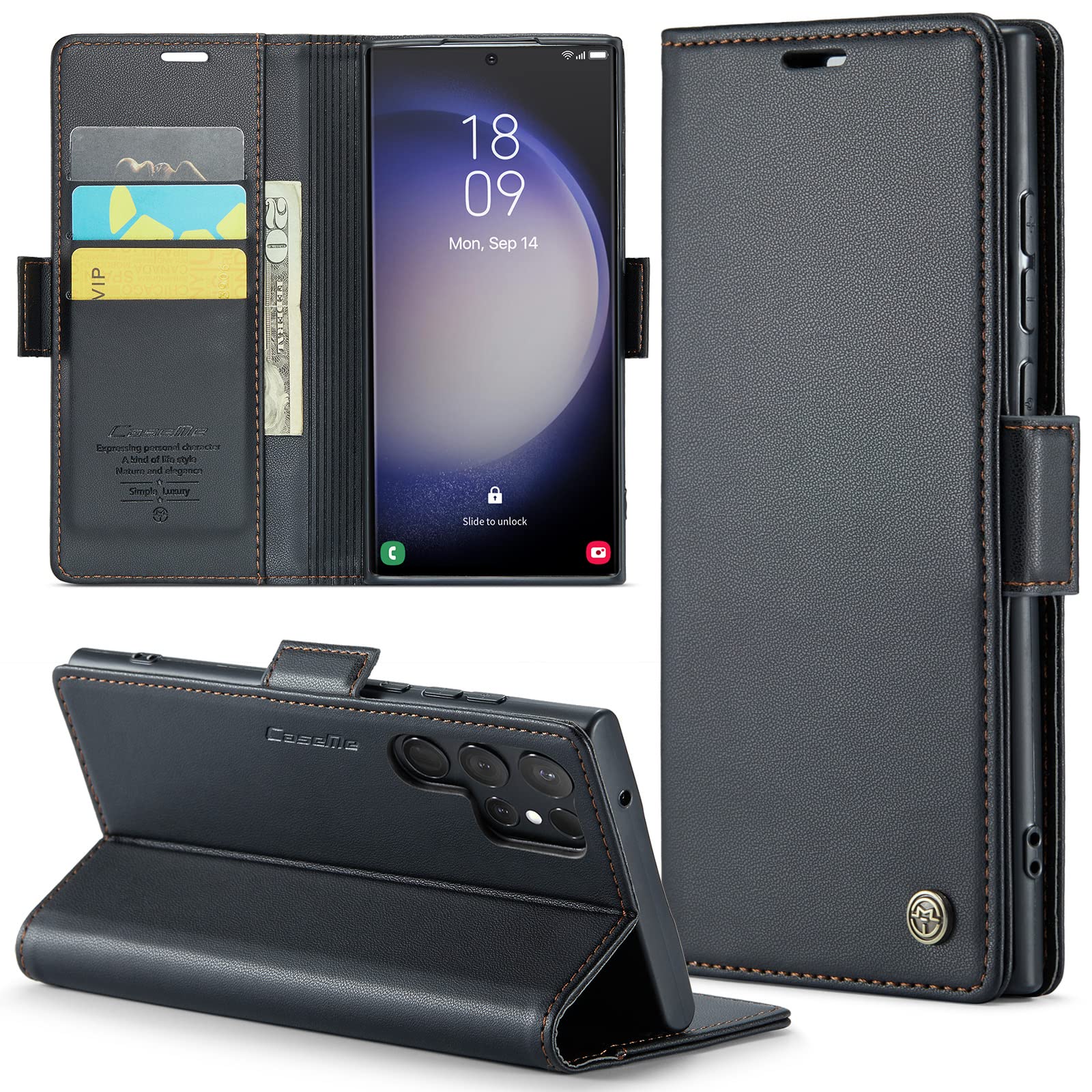 Phernykas S23 Ultra Wallet Case Review: RFID & Kickstand | AethelGem