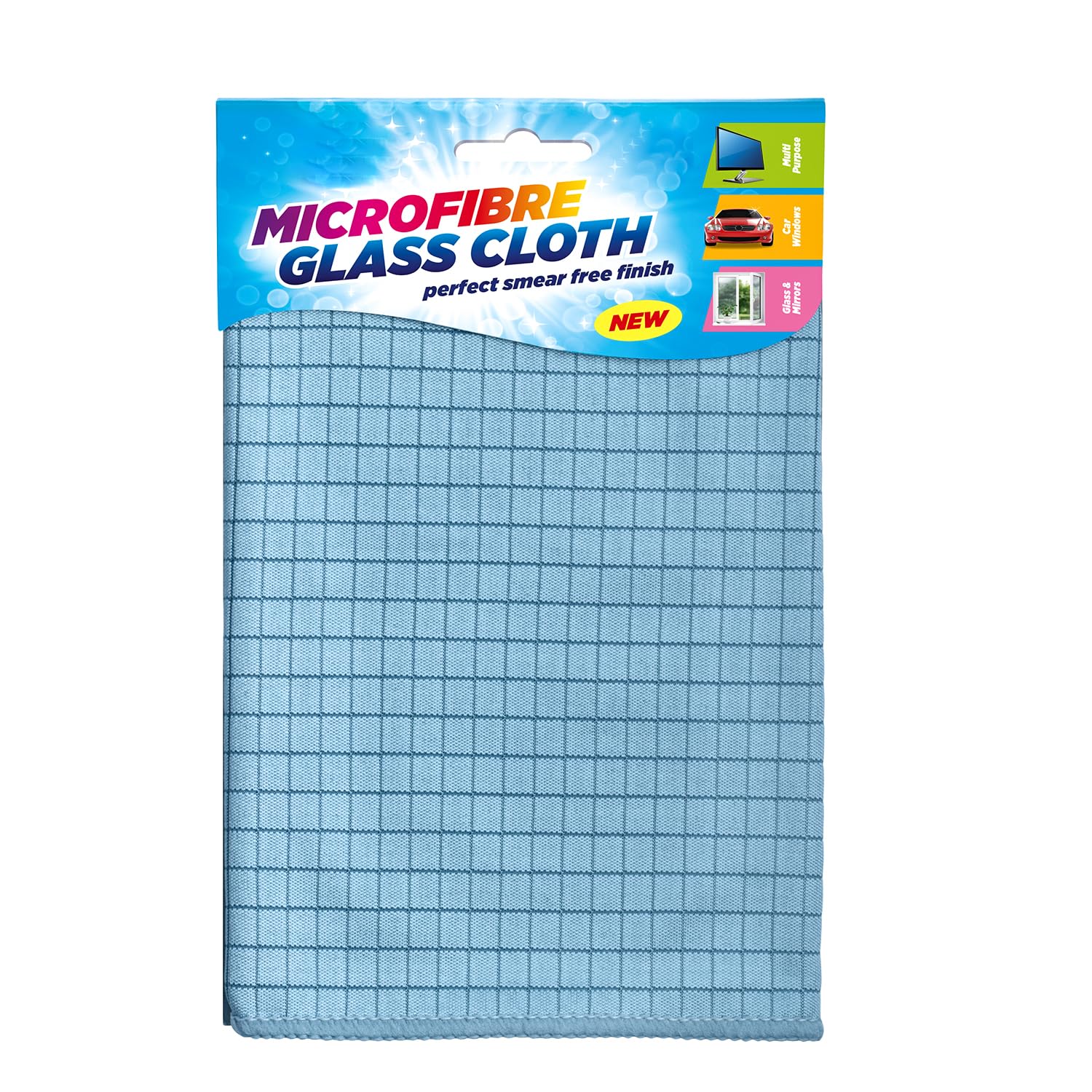 Zale Yardley Colorful Microfibre Polishing Cloths For Glass High-Gloss Surfaces Car Glass Cleaning Cloth 38Cm X 42Cm, Window Glass Cleaning Kit, Car Polish, Drying Towel (Pack Of 1)