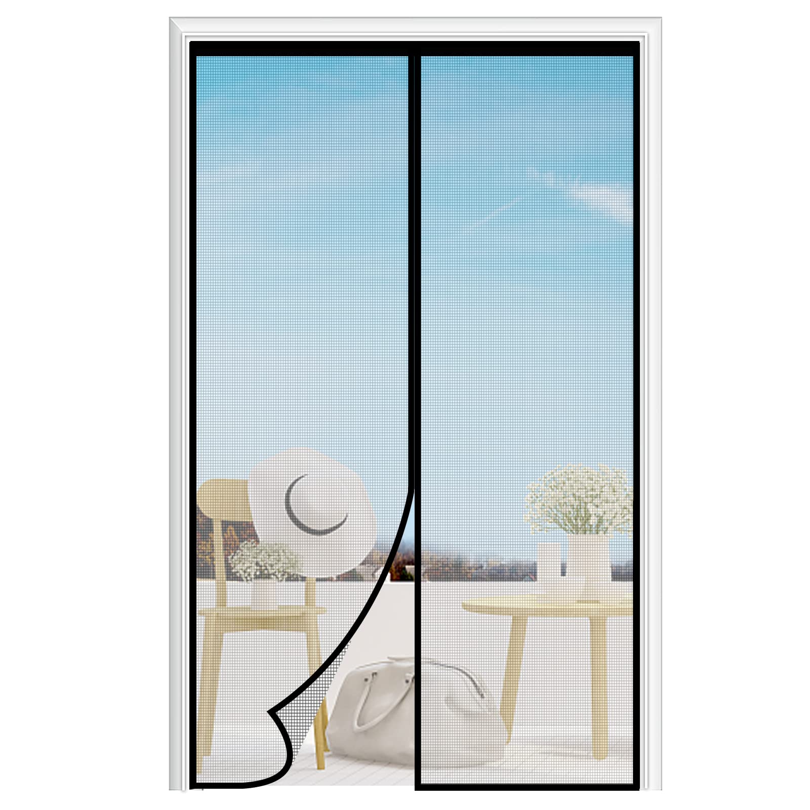 Buy SAKURRY Screen Door Fits Door Size to 32'' x 80'', Easy