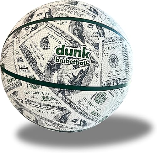 Bolas de dinero para interiores y exteriores, opciones de goma y cuero, el mejor regalo para amantes del baloncesto