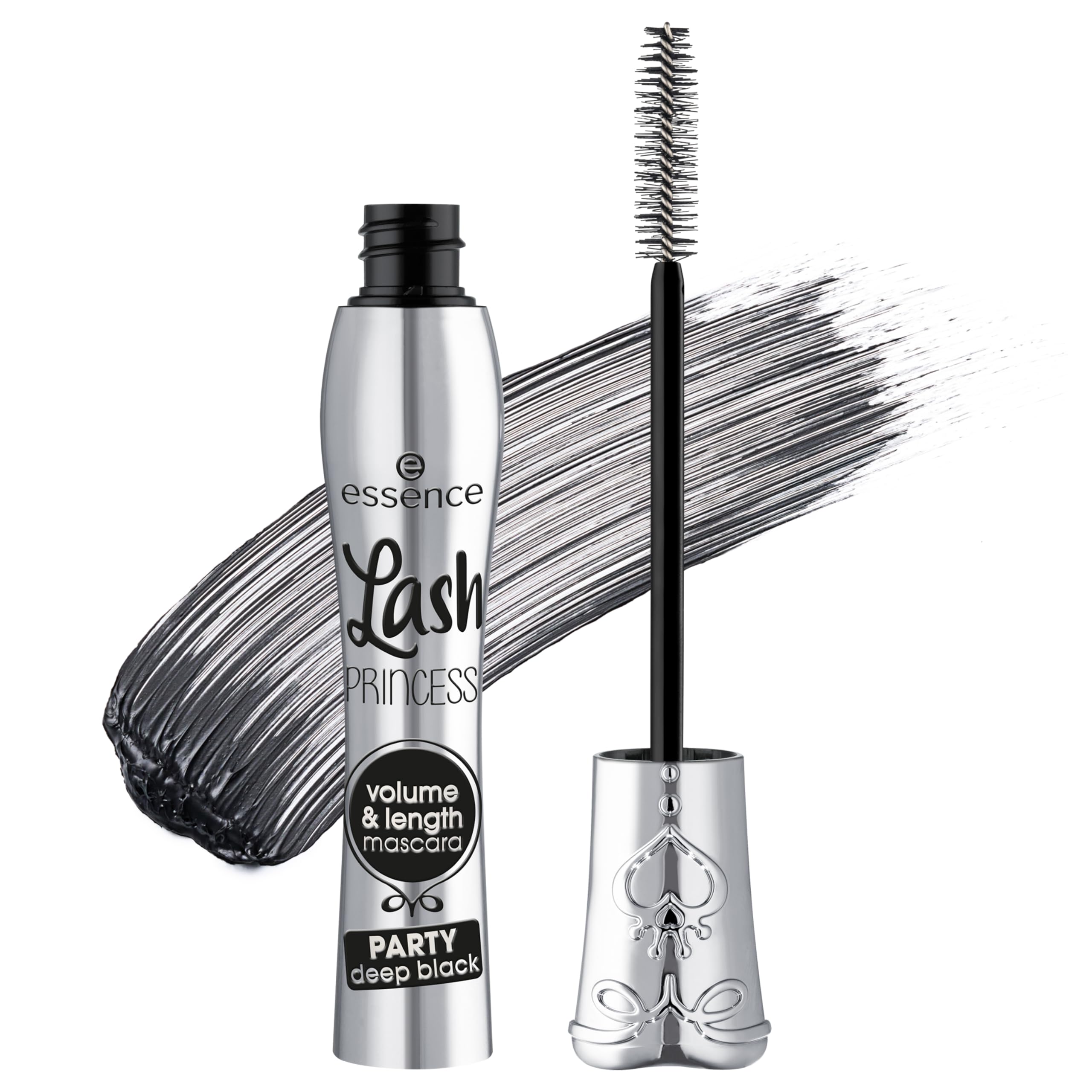 essence Lash PRINCESS volume & length mascara PARTY deep black, 10 ml