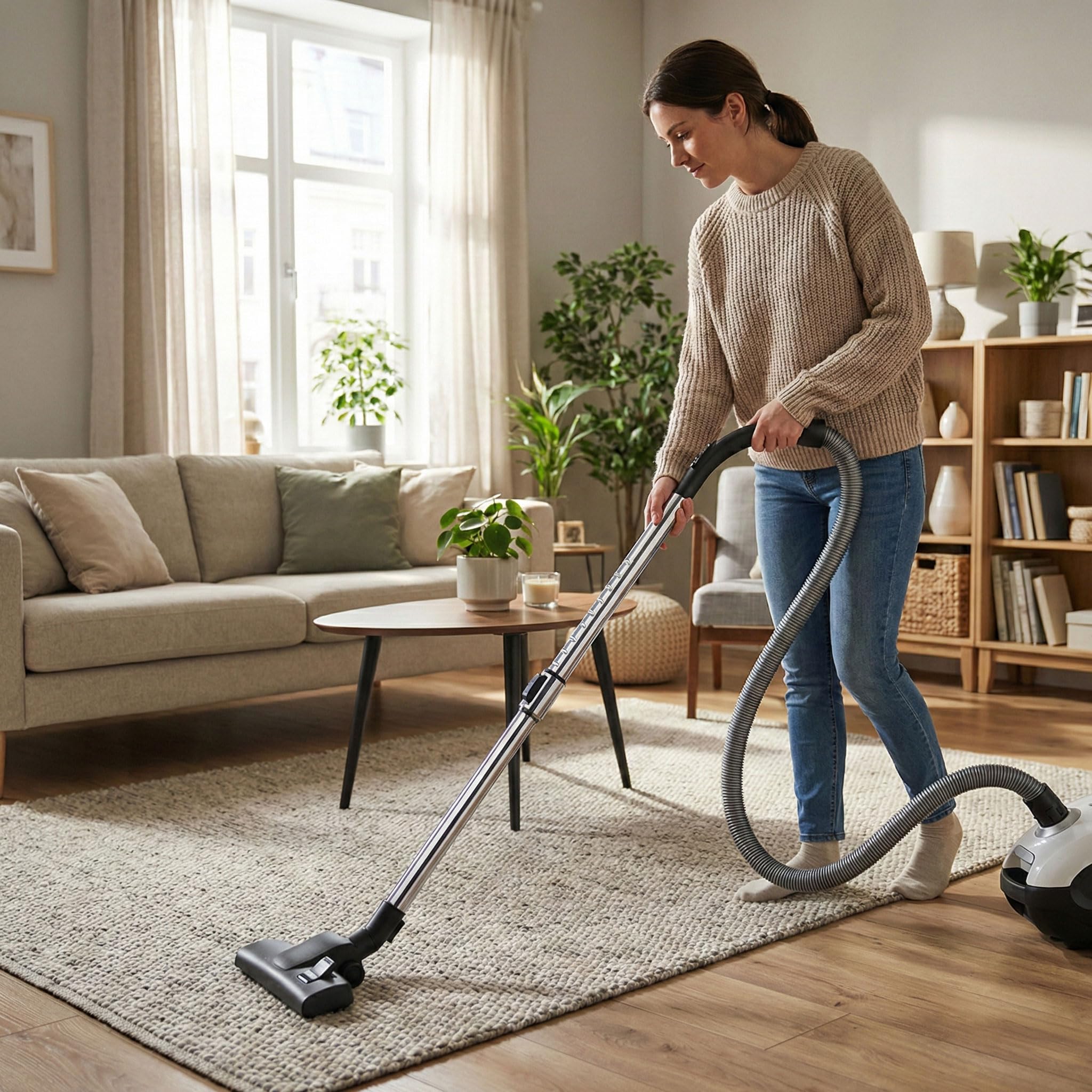 Teleskop-Rohr 56-92cm Saugrohr Anschluss 32mm passt für Staubsauger u.a. AEG Bosch Dirt Devil EIO ELECTROLUX Miele Philips ROWENTA Siemens und andere