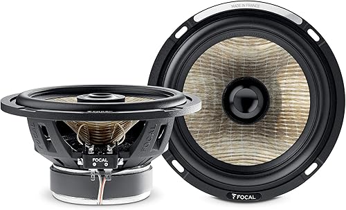 Focal PC 165 FE Flax EVO 6.5” Coaxial Speakers, RMS: 70W - MAX: 140W PC165FE