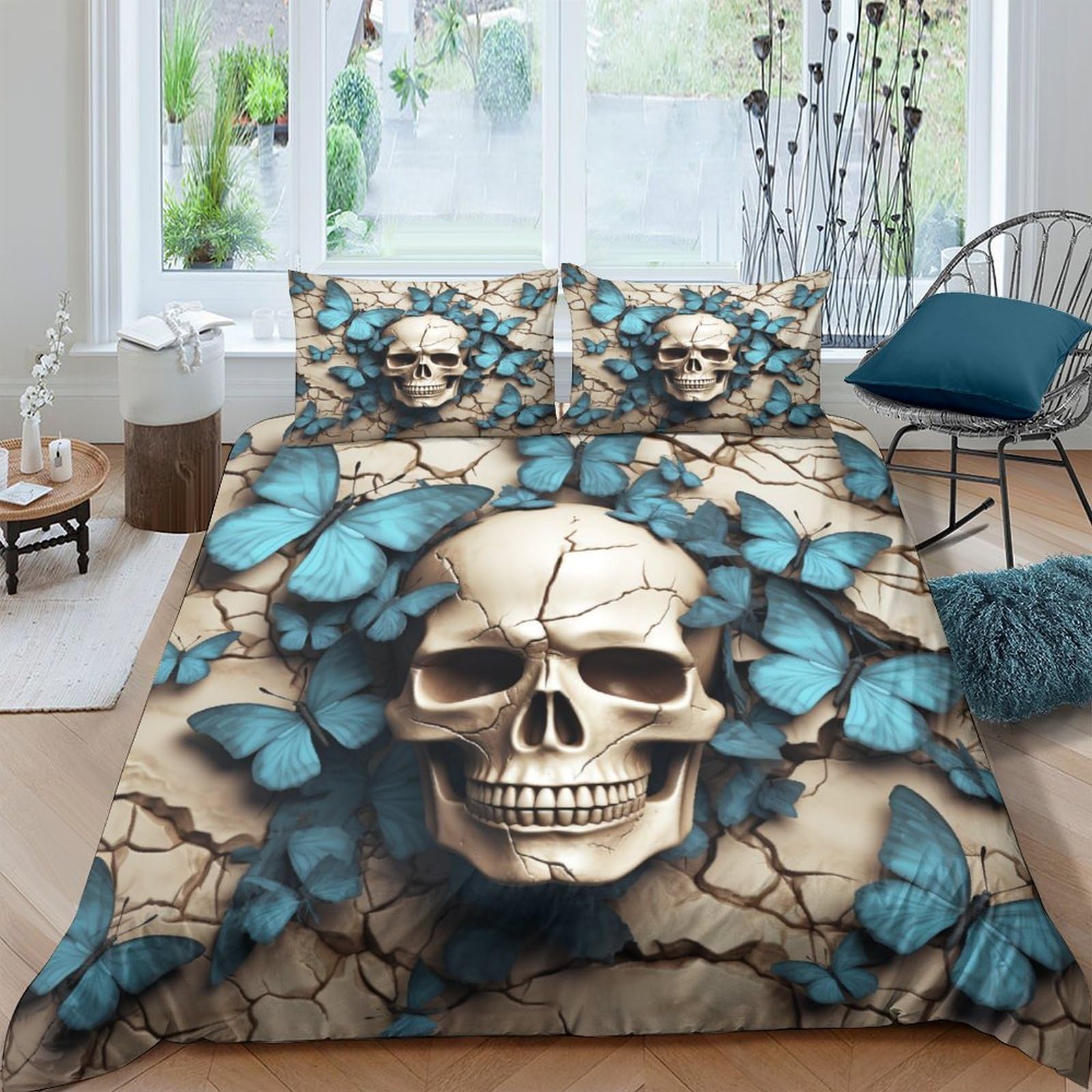 Parure de lit 3D cool colorée King pour transformer la chambre des enfants et ados en cocon douillet