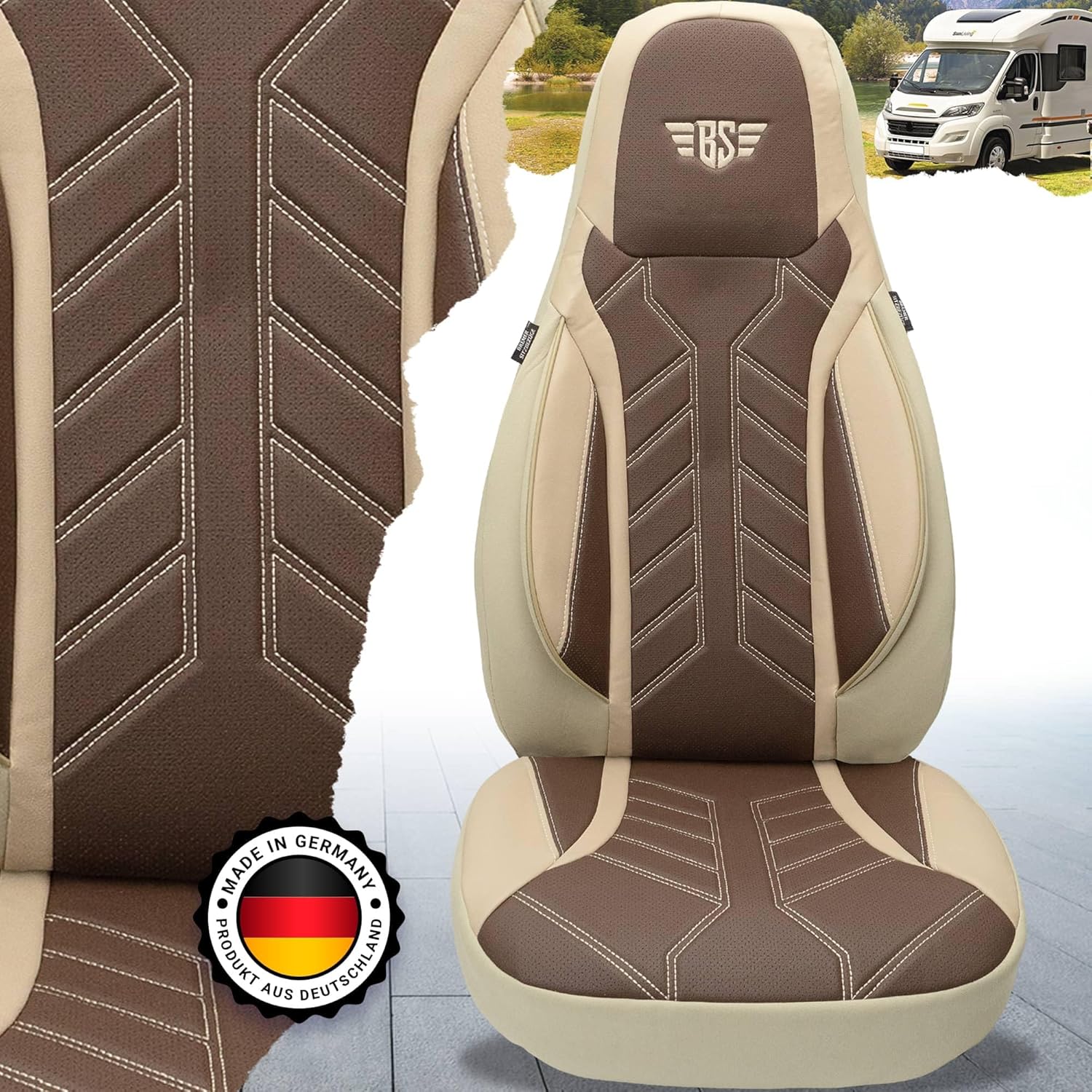 BREMER SITZBEZÜGE Motorhome Seat Covers for Fiat Ducato Jumper Boxer DPL510