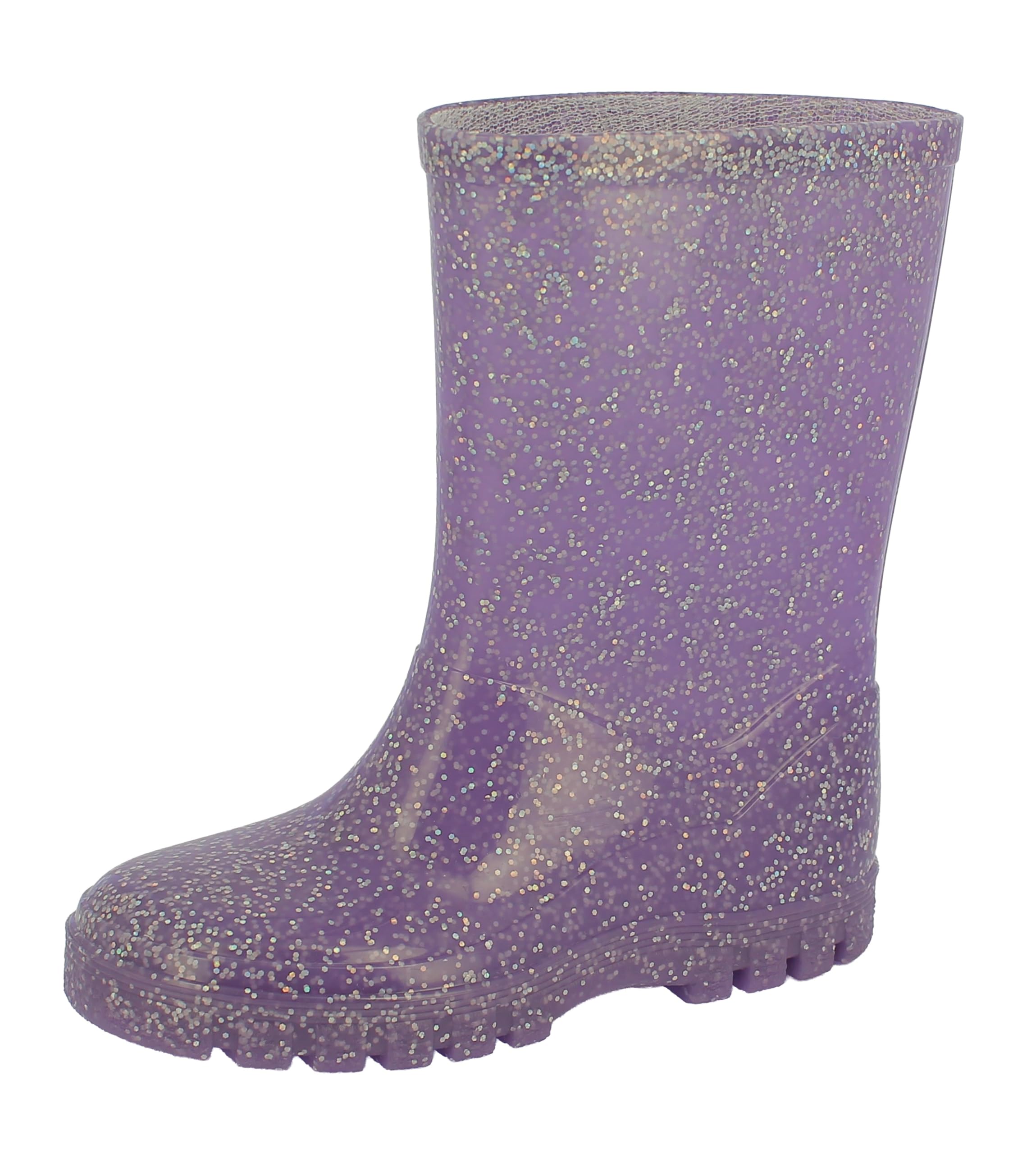 Beck Glitzer-910, Rain Boots, Purple, 29 EU