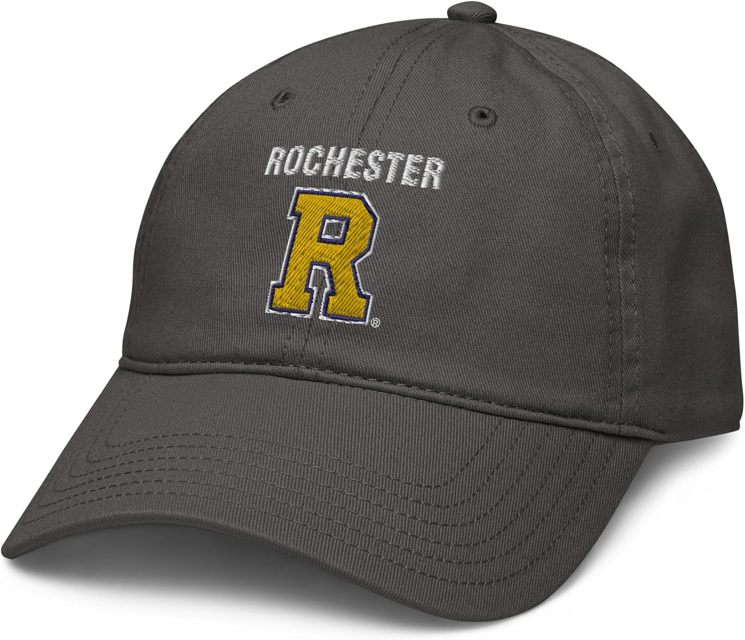 Rochester Yellowjackets Arch Over Officially Licensed Adjustable Baseball Hat