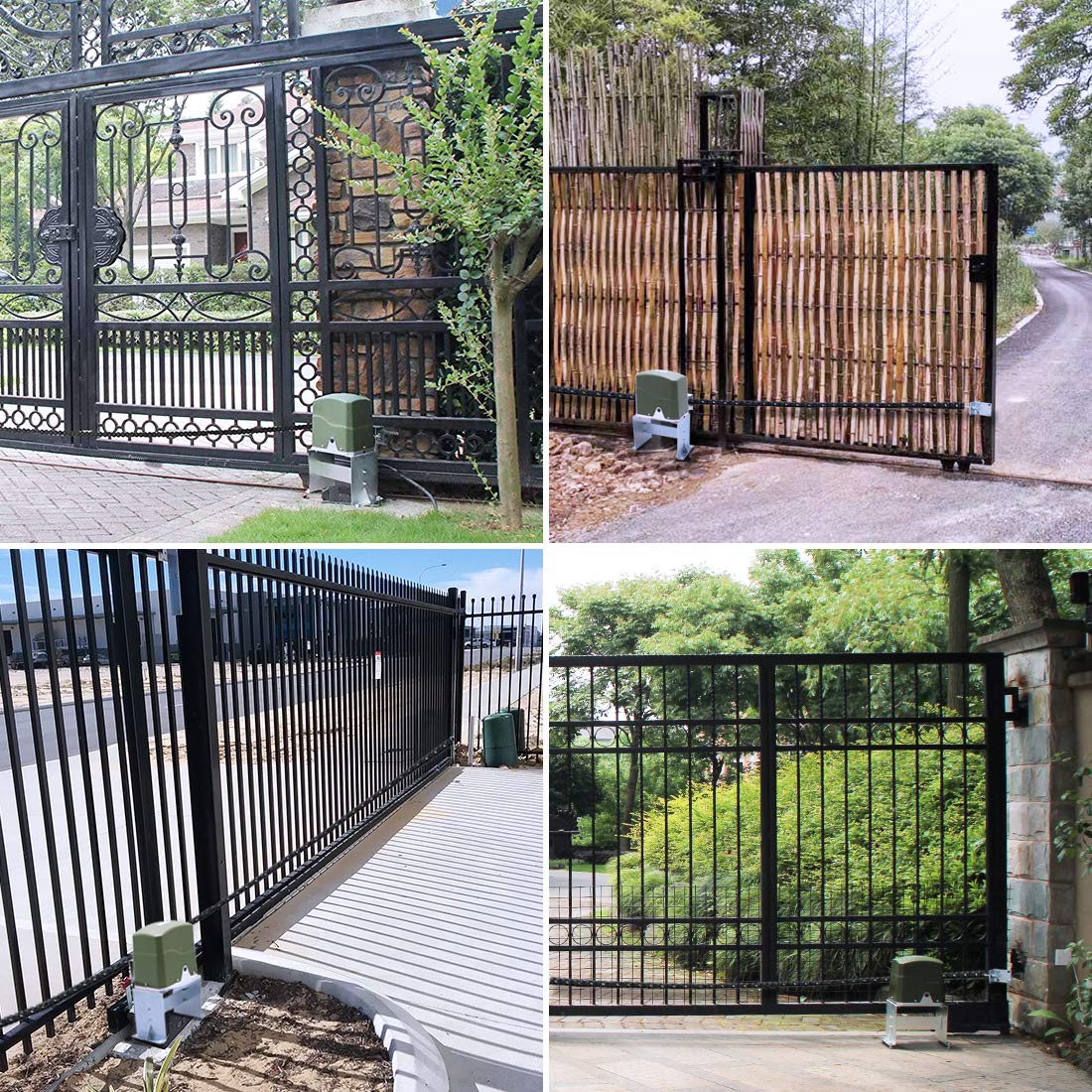 TOPENS CK700 Automatic Sliding Gate Opener Chain Drive Electric Gate