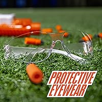 Vista 7 de NERF Pro Stryfe X Dart - Lanzador semiautomático, batería LiPo recargable, 30 dardos AccuStrike de longitud media, cargador de 15 dardos, 150 FPS