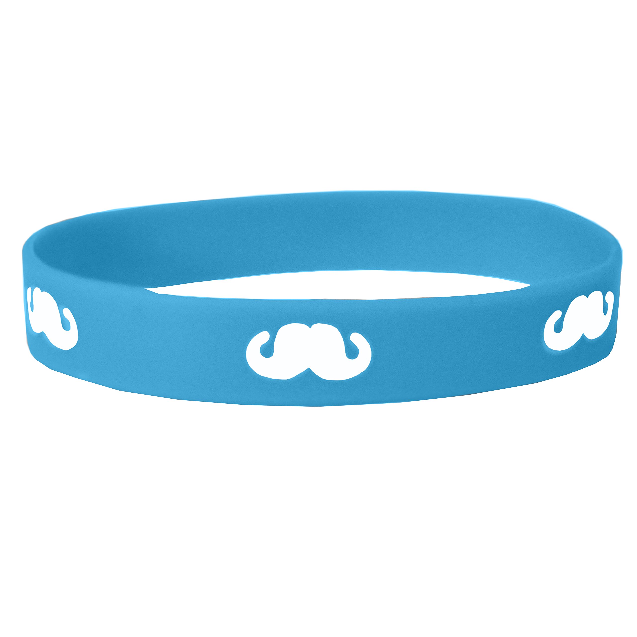 KomoneeMoustache Silicone Wristband