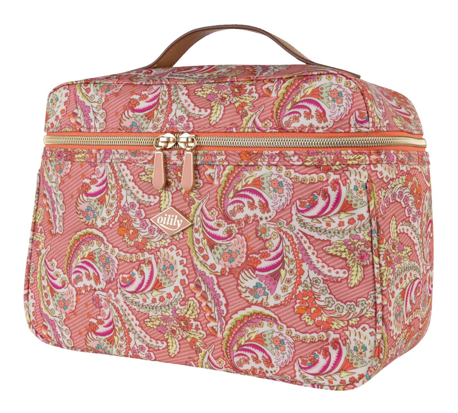 Oilily Kosmetiktasche Cocos Beauty Case Crabapple Koralle