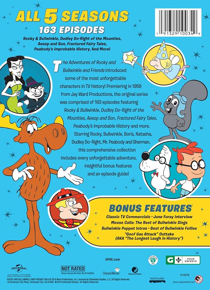 (未使用･未開封品)　Rocky &amp; Bullwinkle &amp; Friends: Complete Series [DVD] [Import] tu1jdyt 51KTMFFX50L._UF894,1000_QL80_.jpg