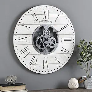 Top 7 Best Farmhouse Wall Clocks for Rustic Charm 6 Top 7 Best Farmhouse Wall Clocks
