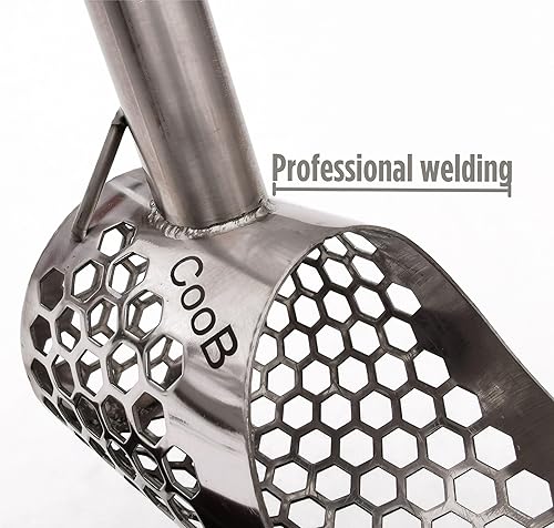 Miniatura 4 de CooB Sand Scoop Pequeño Detector de Metales Compacto Herramienta Scout V1. Herramienta de caza de detección de metales, agujeros Hehaxedron 0.394 in