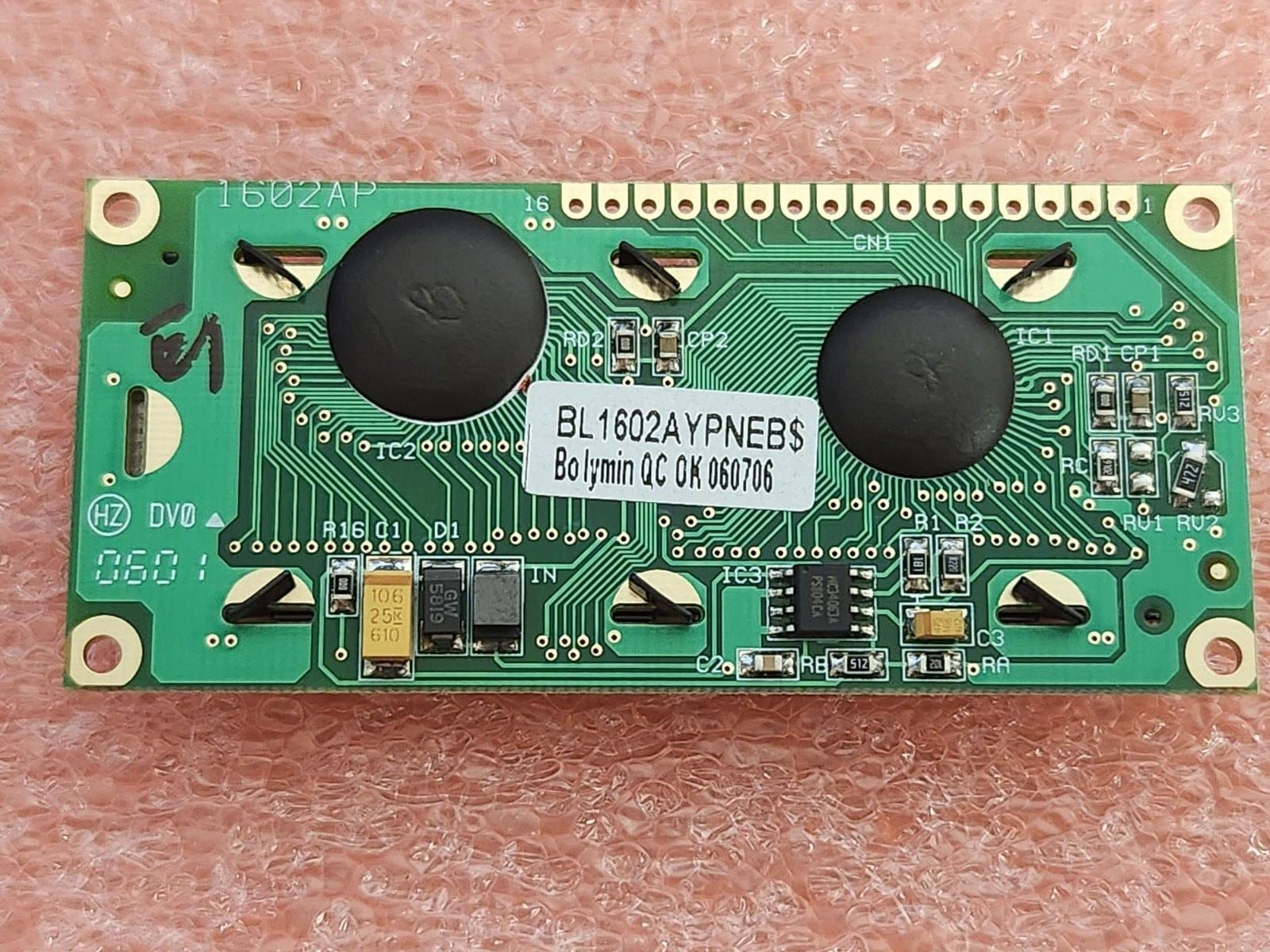 (1 PC) BL1602AYPNEB Display OLED 16x2