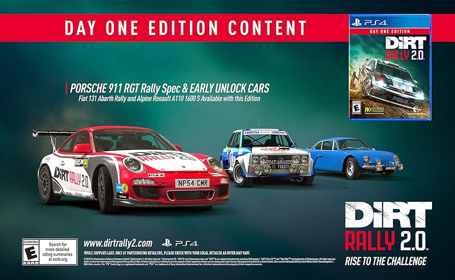 PlayStation4 - DiRT Rally 2.0(ダートラリー2.0) 11307fasND5O_2yj5uvkOeIRyf7_FW