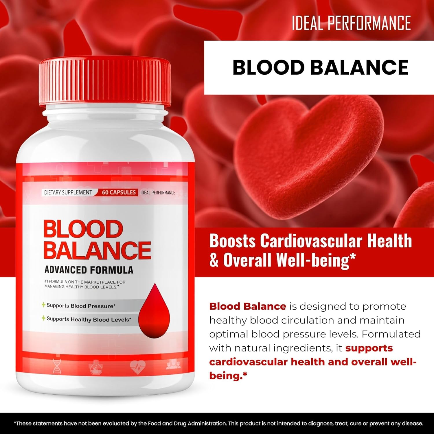 Blood Balance Blood Formula Support Supplement Capsules, Official BloodBalance Pills - Extra Strength, Premium Formula for Healthy Circulation & Stable Levels, All Natural Health Reviews (60 Capsules) - Image 4
