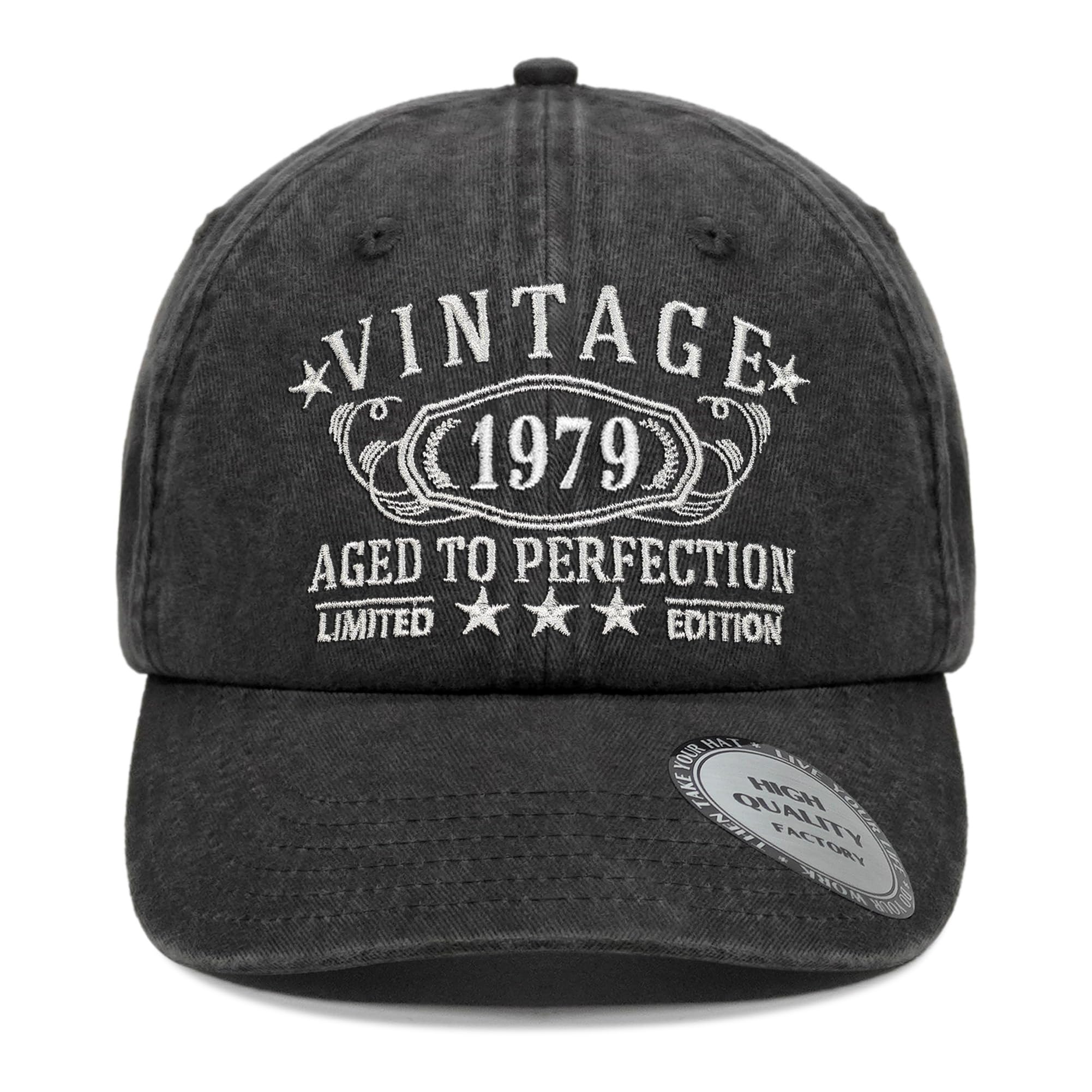 1926-1996 Birthday Gifts for Men Women,Personalized 30th-100th Birthday Ideas Gift,Parents Vintage Hat