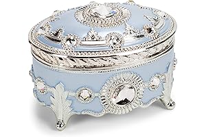 Music Jewelry Box Crystallized with Phantom of the Opera's Music of the Night