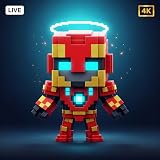 Iron Man Stark Sky: Tech Hero Night 4K