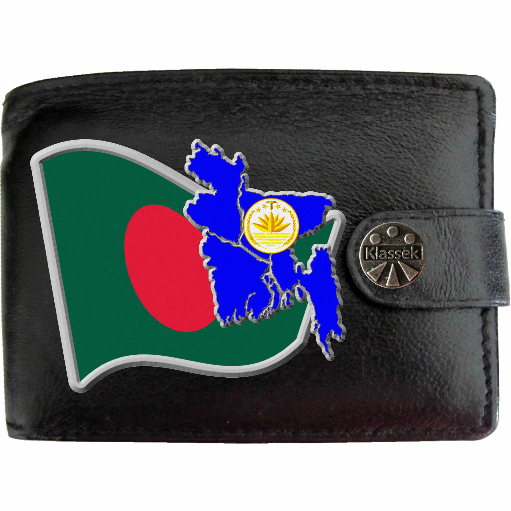 Buy Bangladesh Bangladeshi and Coat of Arms COA KLASSEK Mens Wallet