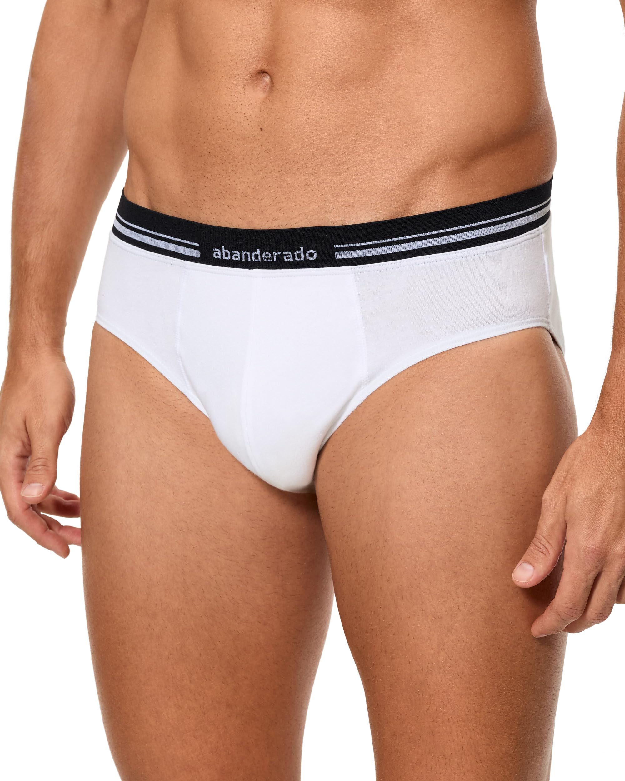 Abanderado Pack Slip Cerrado Línea Advanced Cintura Extra Suave Hombre x3
