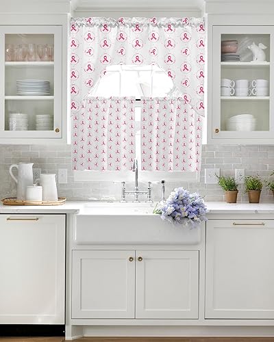 Miniatura 10 de Cortinas de cocina con festón de Navidad, cenefa con bolsillo para barra, paneles de cortina para dormitorio, sala de estar, baño, cafetería,