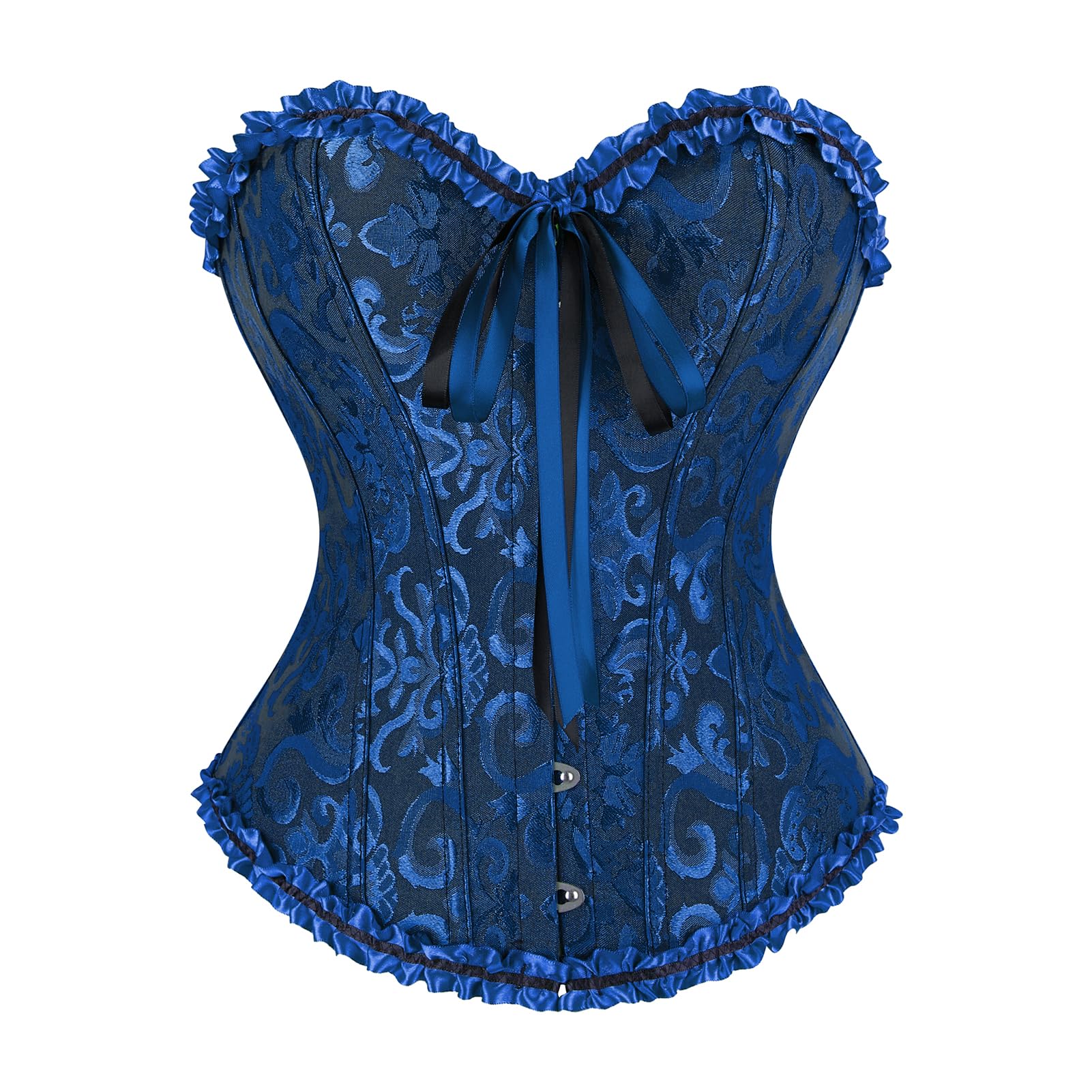 frawirshau Women's Overbust Costume Corset Renaissance Victorian