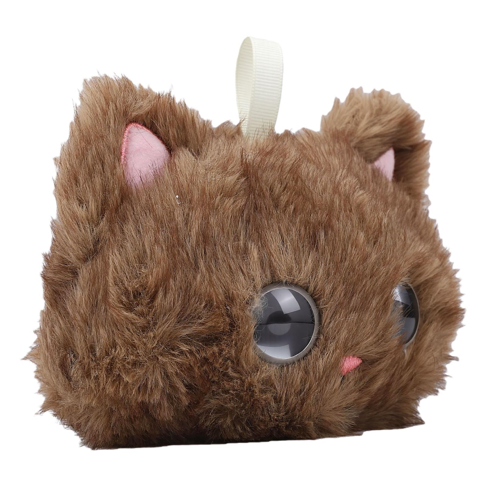 Juguete de Peluche Inteligente AI, Animal de Peluche Interactivo con Interacción de Voz en Tiempo Real en 66 Idiomas, Reconocimiento de Emociones, para Niños de 3 Años en Adelante (Brown)