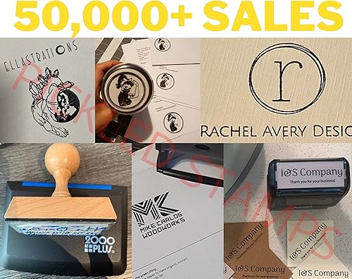 Miniatura 2 de Sello de dirección personalizado autoentintado – Sello de oficina – Sello de profesor – Elige tu fuente y color (5 líneas)