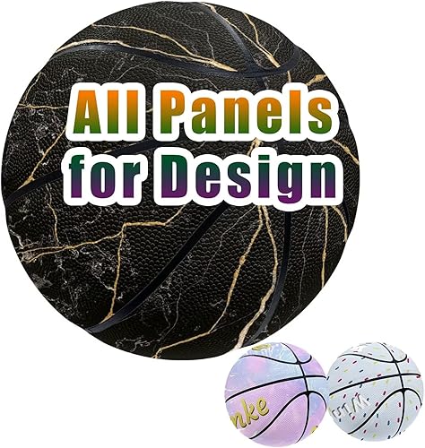 Tuoxiukan Baloncesto personalizado para niñas, tamaño 5, baloncesto juvenil con imagen, foto, texto, regalos de baloncesto callejero