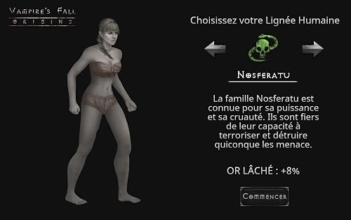 Vampire's Fall: Origins RPG – vue 2