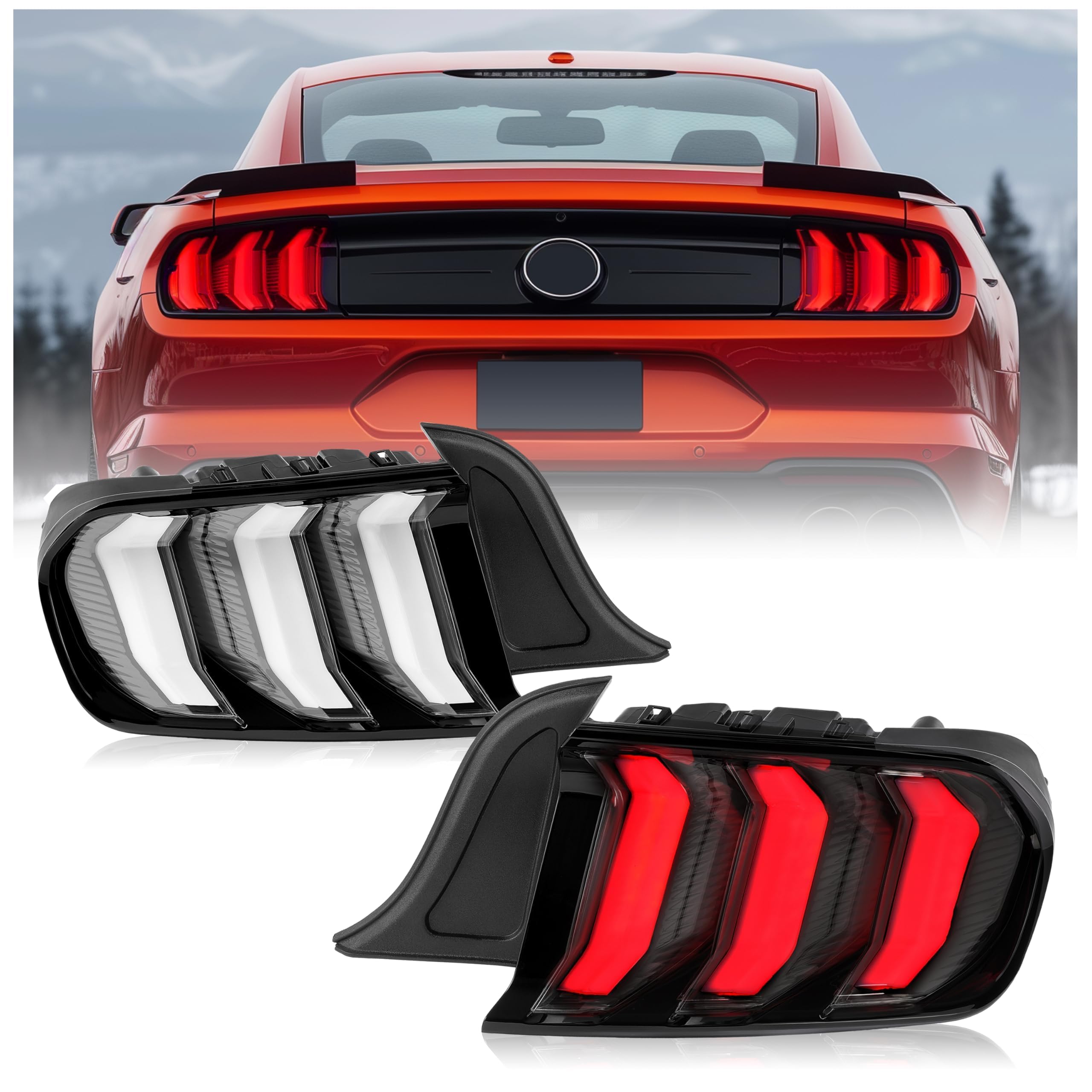 HECASA LED Tail Lights Assembly