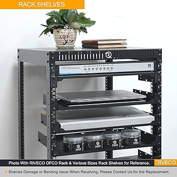 ARCARD SHELF〈2025NEWMODEL〉ASM-B692HFCO Amazon.com: RIVECO 2 PCS 8” Rack Shelves for 19 inches