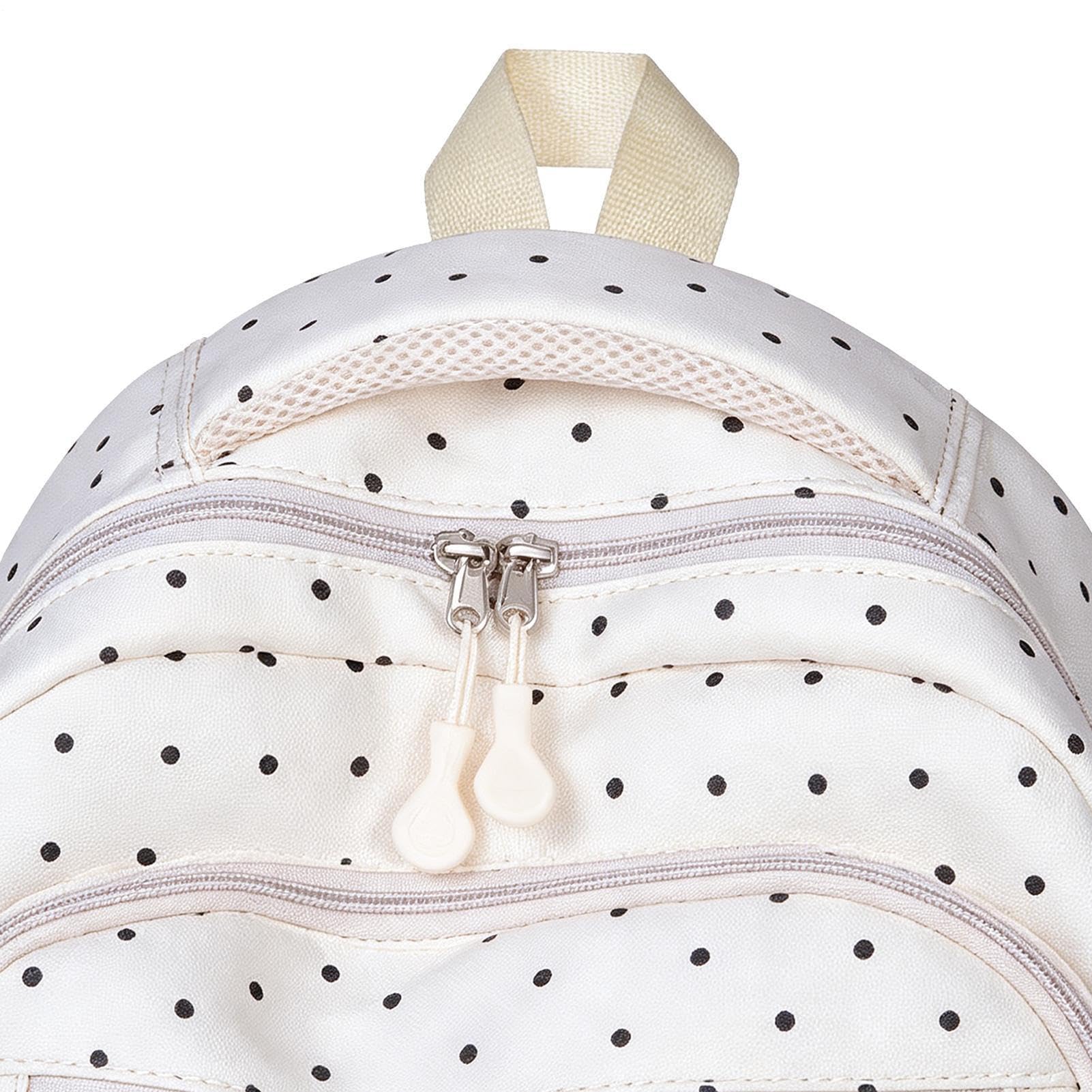 Kawaii Rucksack-Set, 3-teilig, niedlich, 44 x 28 x 15 cm, gepunktet