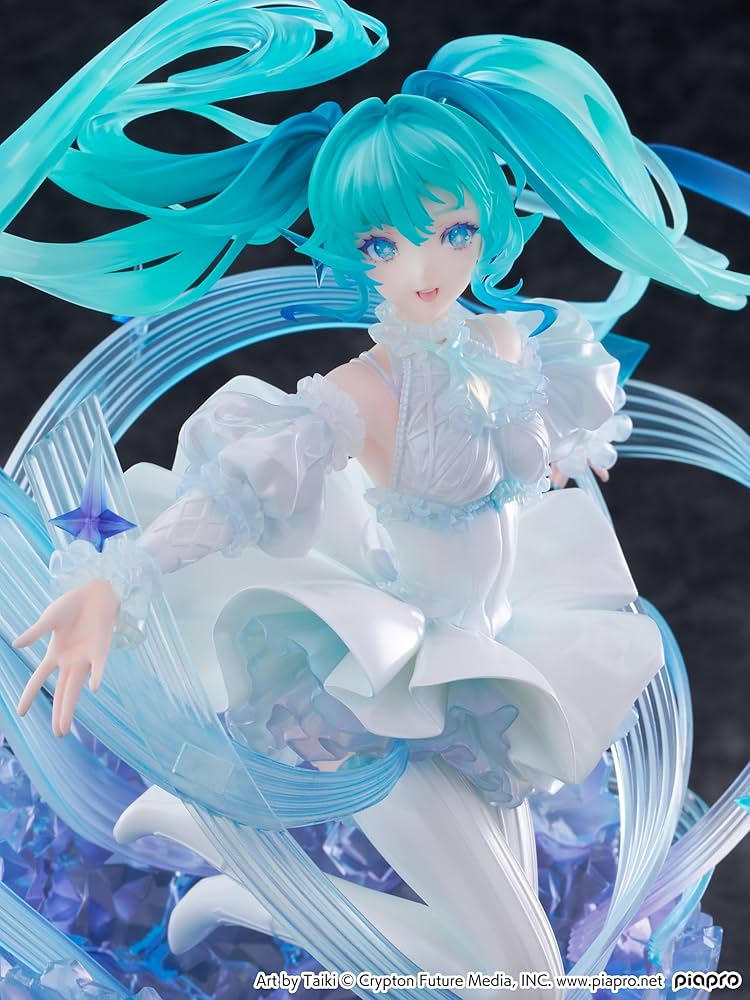 Amazon | SHIBUYA SCRAMBLE FIGURE 初音ミク -Crystal Dress Ver.- 1/7