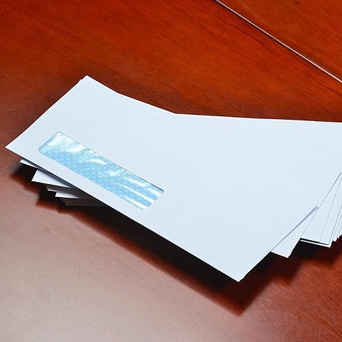 Miniatura 6 de Quality Park Sobre de sello Redi, ventana de dirección, #10, solapa comercial, cierre adhesivo de sellado Redi, 4.13 x 9.5, blanco, 500/caja