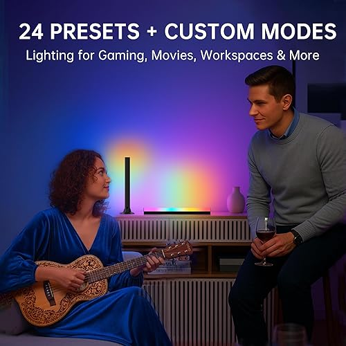 Miniatura 8 de Barras de luz LED RGB+IC retroiluminación de TV de 12.6 pulgadas para televisores y monitores de 55 pulgadas y más pequeños  Compatible con