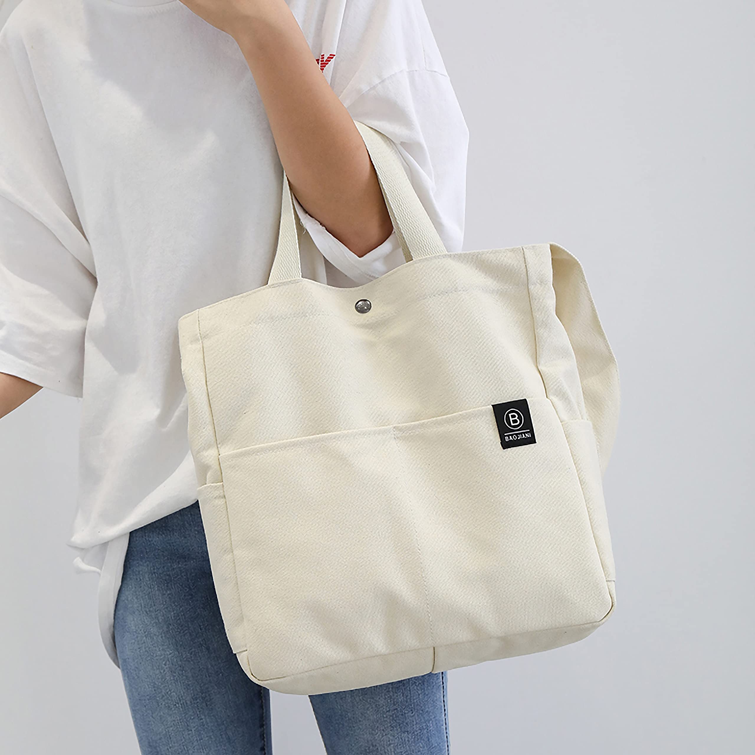 Amazon.co.jp: キャンバス トートバッグ 軽量 2way カバン レディース 